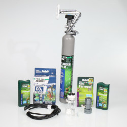 JBL PROFLORA CO2 BASIC SET M - пълен комплект CO2 система с многократно зареждаща се бутилка за енергични и красиви растения