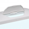 CAPRI 60 LED - 60L WHITE AQUARIUM - Стъклен аквариум с вътрешен филтър, лед осветление и нагревател