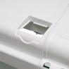 CAPRI 60 LED - 60L WHITE AQUARIUM - Стъклен аквариум с вътрешен филтър, лед осветление и нагревател