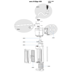 Sera X-Edge 450 - филтър за ъгъл