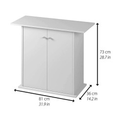 STAND DUBAI 80 WHITE - шкаф за аквариум
