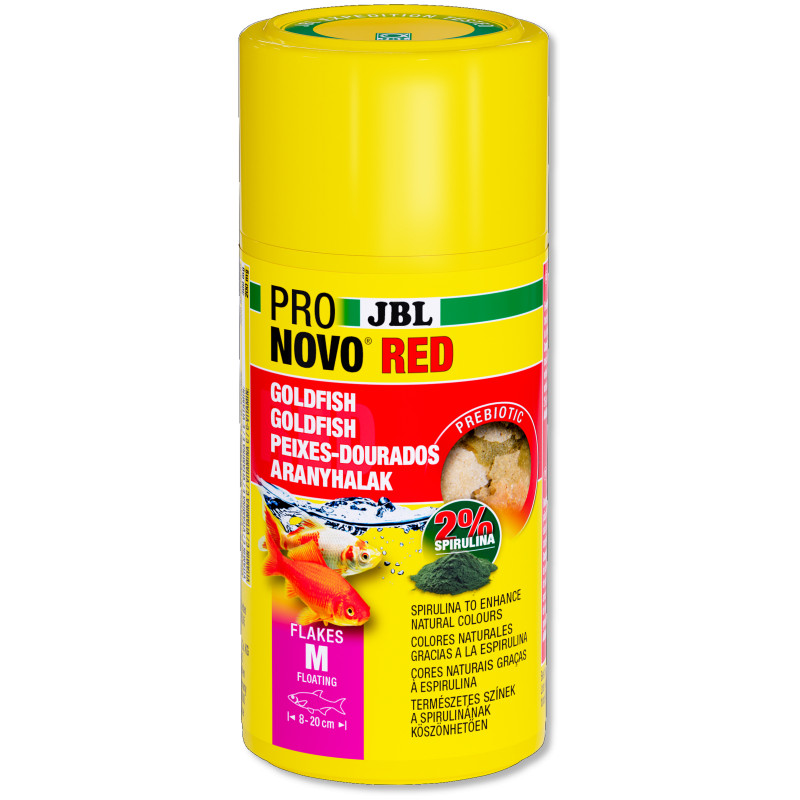 JBL PRONOVO RED FLAKES M - храна на люспи за златни рибки
