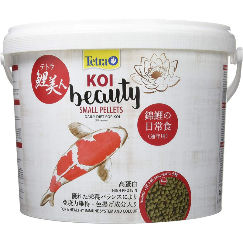 Tetra Koi Beauty Small Pellets - Основна храна за кои, по-големи от 10 см