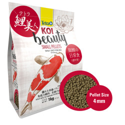 Tetra Koi Beauty Small Pellets - Основна храна за кои, по-големи от 10 см