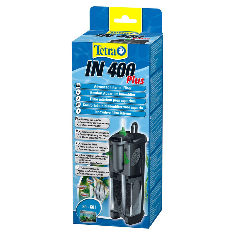 Tetra IN 400 plus Internal Filter - вътрешен филтър за аквариум с дебит 400 л/ч