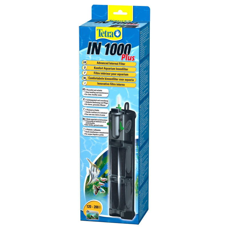 Tetra IN 1000 plus Internal Filter - вътрешен филтър за аквариум с дебит 1000 л/ч