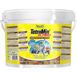 TetraMin XL Flakes - Пълноценна храна под формата на микс от люспи за по-големи сладководни декоративни риби