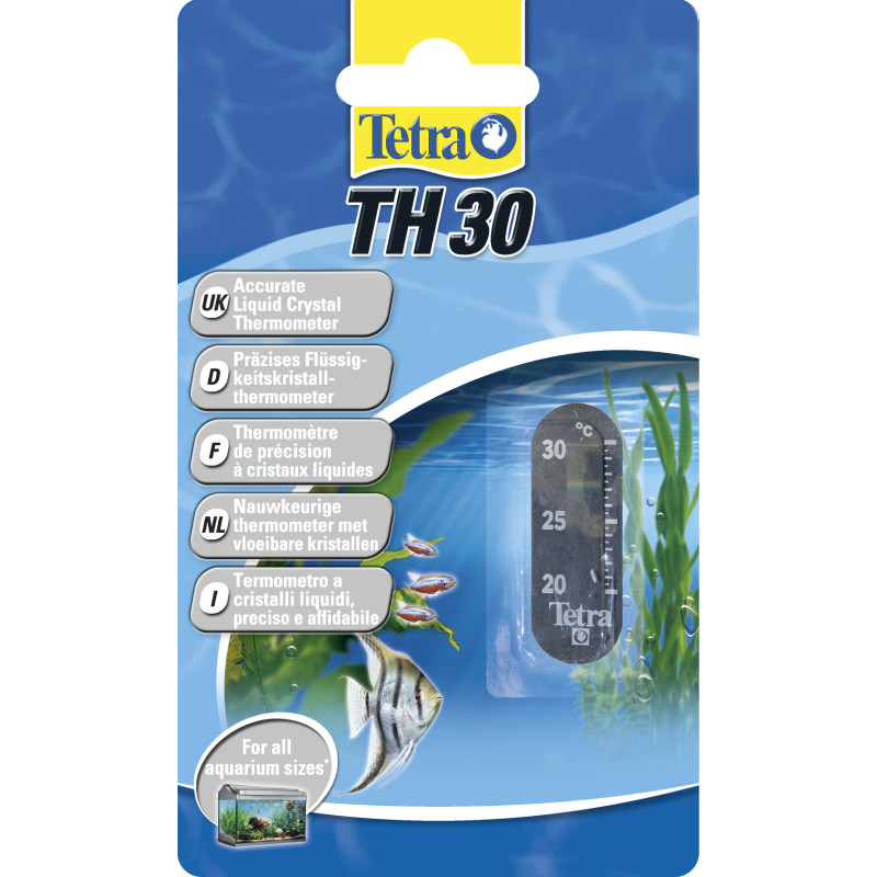Tetra TH Aquarium Thermometer - термометър лепенка