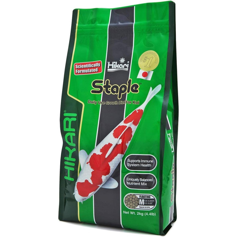 Hikari Staple M - храна на гранули за езерни риби и кои