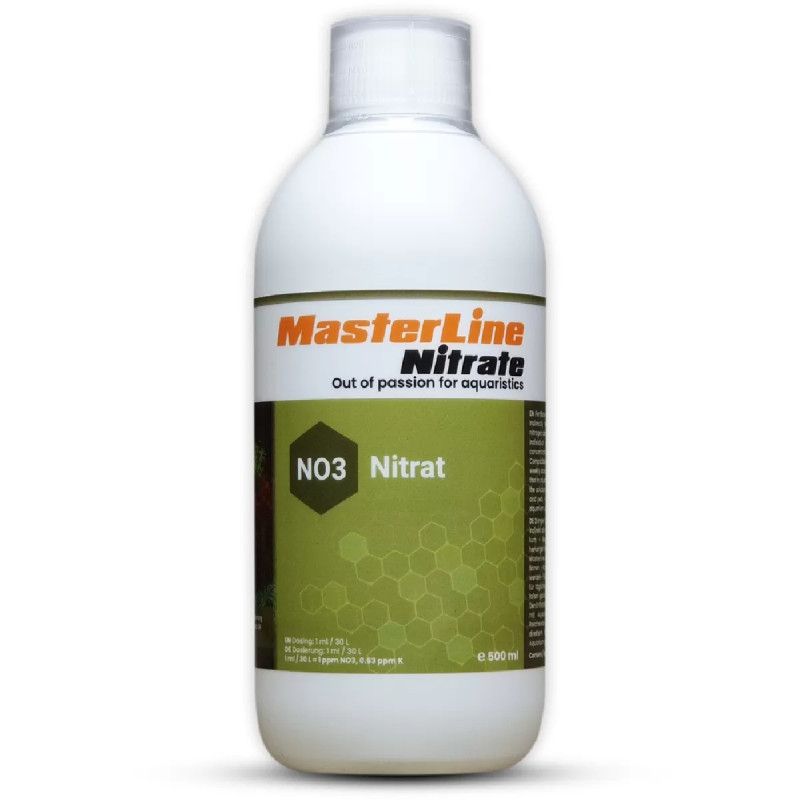 MasterLine Nitrate - Разтвор на основата на нитрат (NO3) и калий (K)