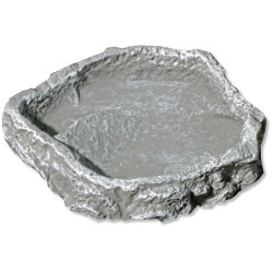 JBL ReptilBar GREY - Купа за хранене, пиене и къпане на терариумни животни в сив цвят