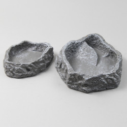 JBL ReptilBar GREY - Купа за хранене, пиене и къпане на терариумни животни в сив цвят