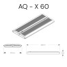 LEDSTAR AQ X60 - висящо осветление за аквариум