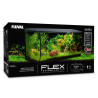 Fluval Flex 123 - Оборудван аквариум с извит преден дизайн
