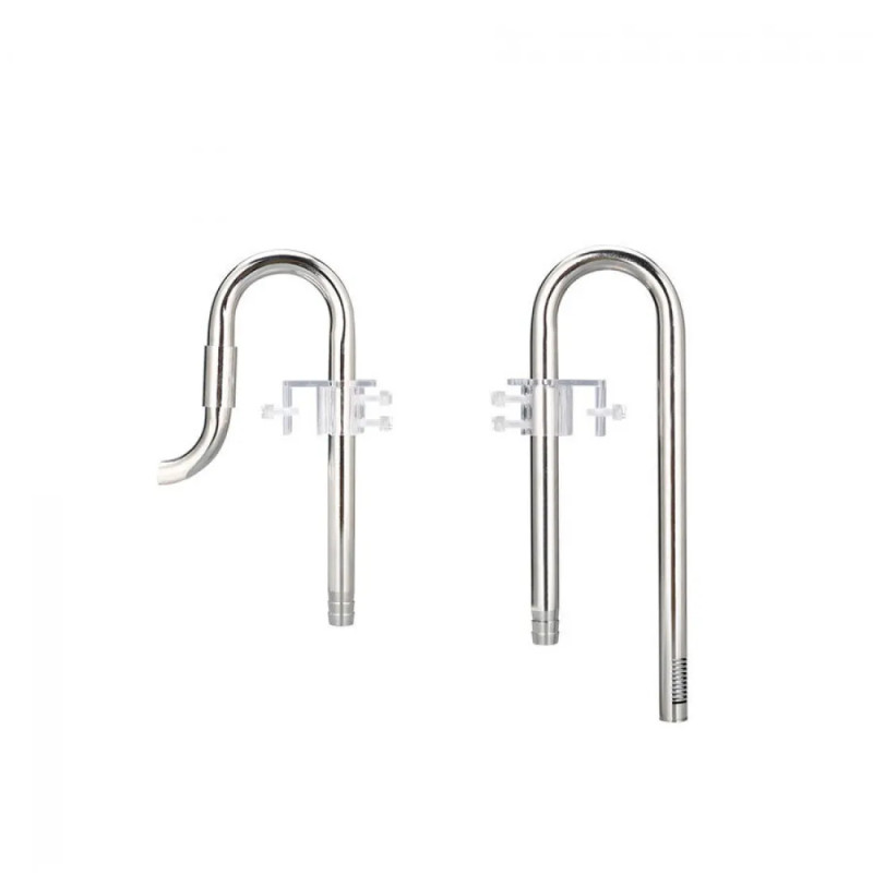 ZRDR Stainless Steel Lily Pipe Inlet & Outlet Set - Комплект стоманени тръби за външни филтри