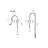 ZRDR Stainless Steel Lily Pipe Inlet & Outlet Set - Комплект стоманени тръби за външни филтри